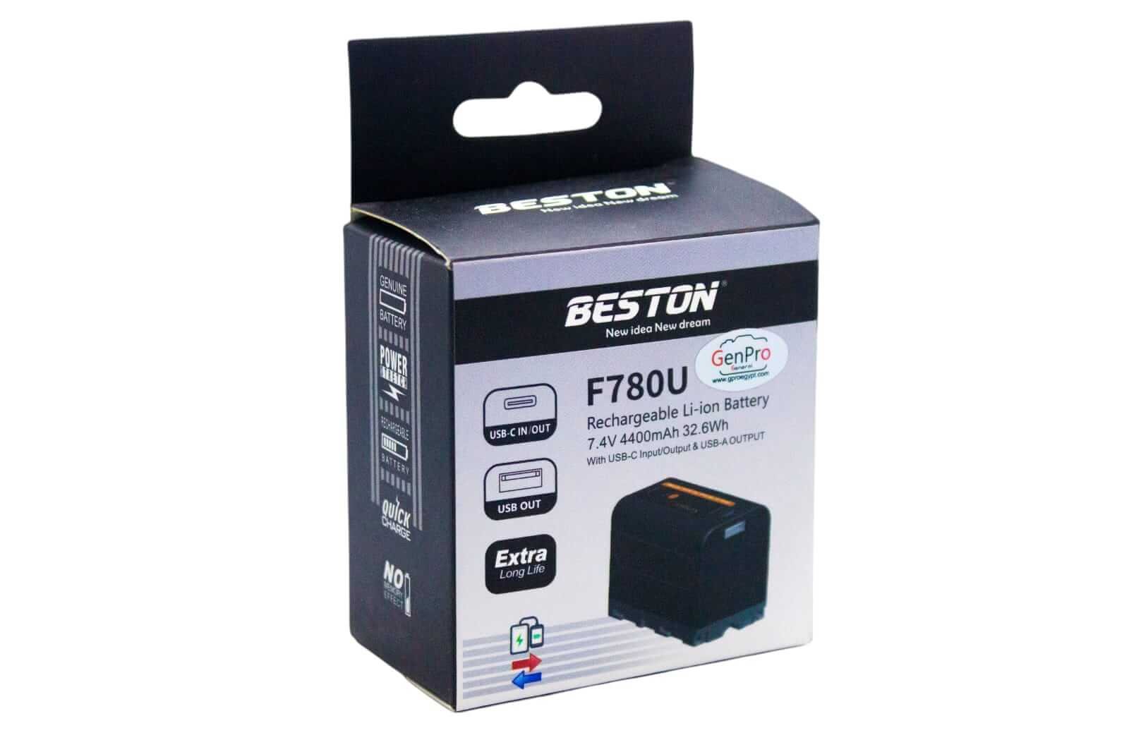 Foto-General-Egypt-Beston-NP-F780-Battery-with-USB-C-PD-32w (1)