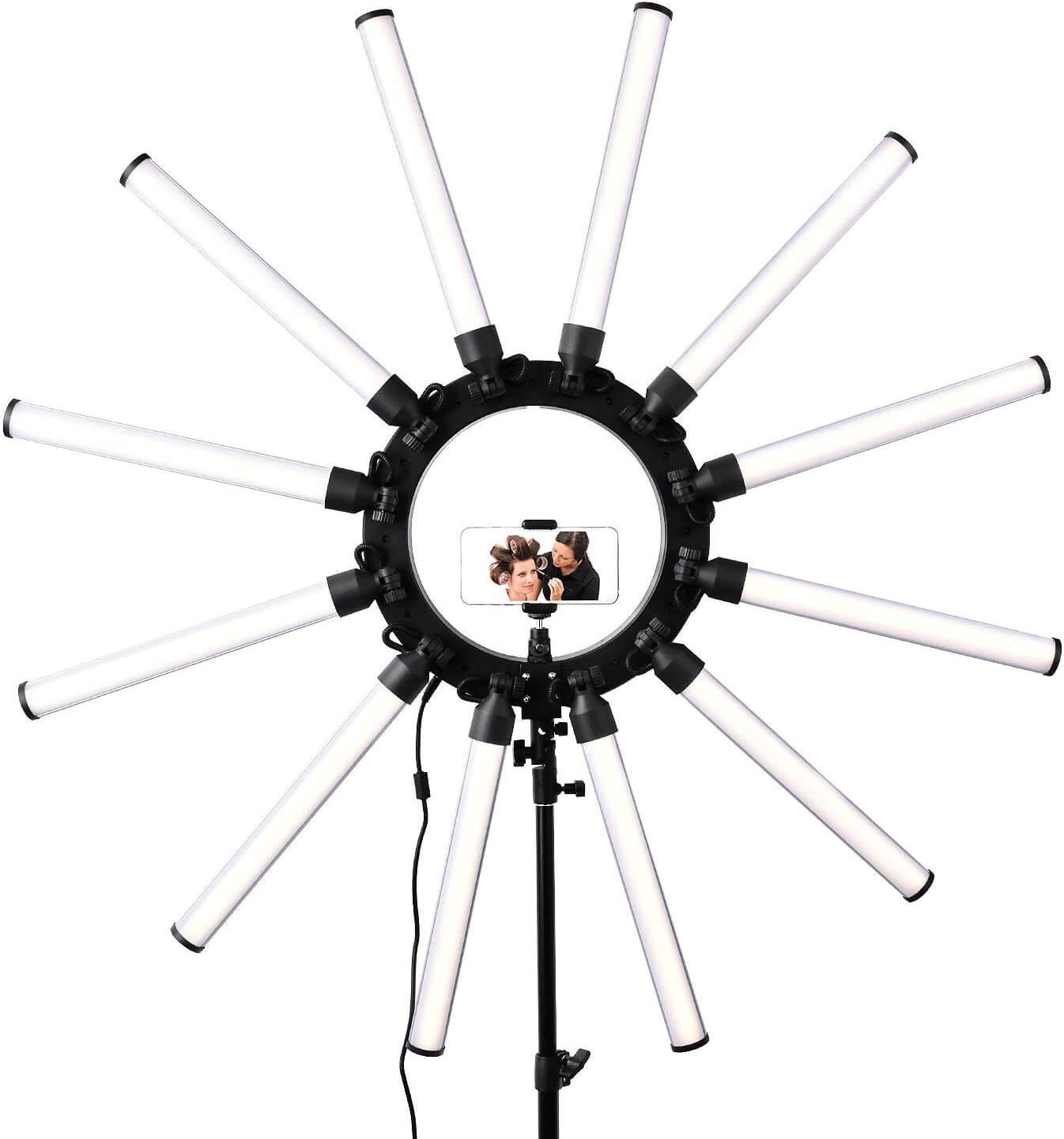 FotoGeneral-Egypt-Foldable-12-Tubes-180w-Stick-Beauty-Light-3200K-5600K-Bi-color-LED-Fill-Light (15)