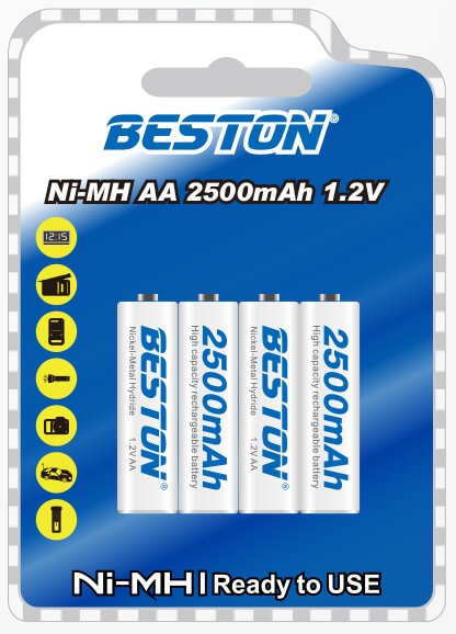 fotoGeneral-Egypt-BESTON-Batteries-2500mAh-4pcs