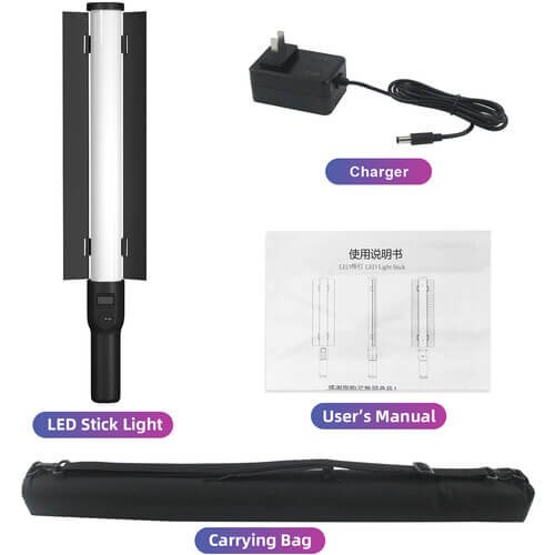 digitalfoto-foto-general-G60 60CM 2500~9000K Bi Color LED Fill Tube Light With 2600mAh Builtin Battery 1 (16)