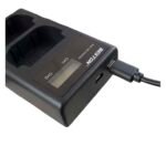 BESTON W235C LCD Dual USB Charger for Fujifilm