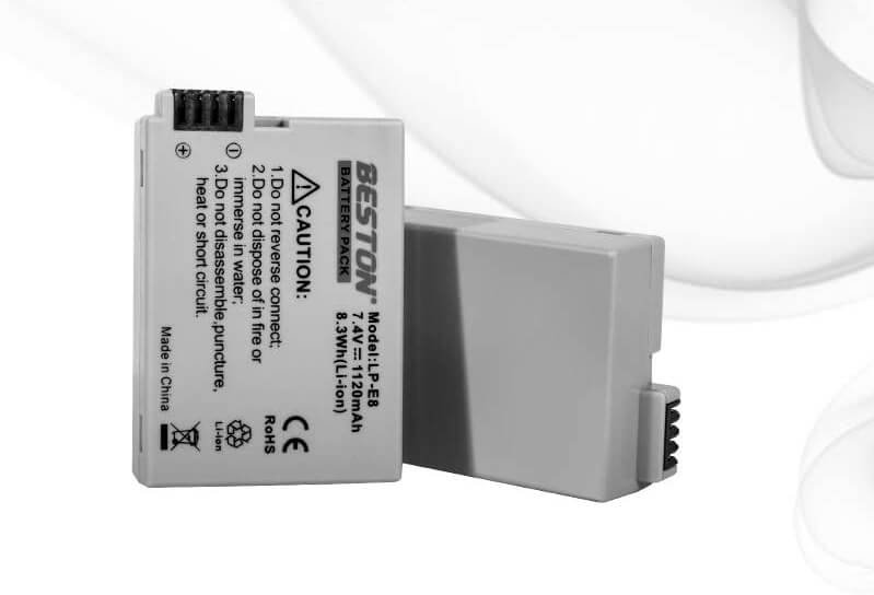 General Pro-Foto-General-Egypt-beston-battery-LP-E8-for-canon