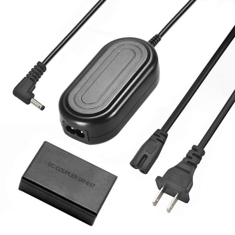 generalPro-Dummy-Battery-replacement-with-adapter-for-canon-AC-DC-Power-Adapter-LP-E17-