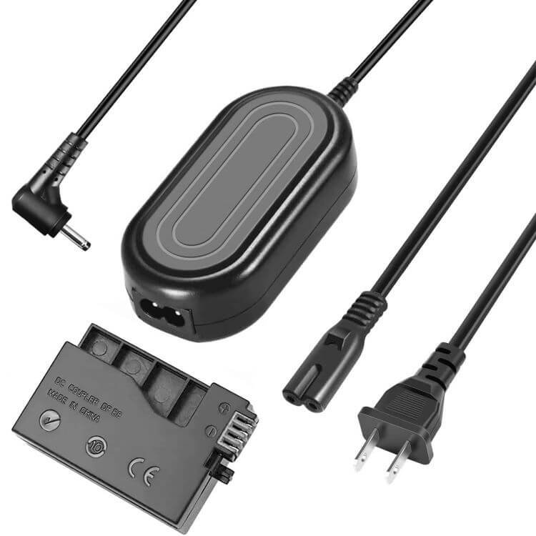 generalPro-Dummy-Battery-replacement-with-adapter-for-canon-AC-DC-Power-Adapter-LP-E8