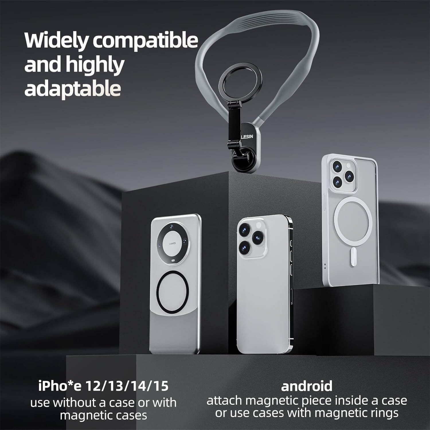 General Pro-TELESIN-Magnetic-Smartphone-Neck-Mount-Set (1)