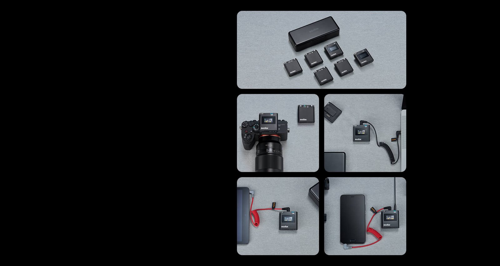 foto-general-egypt-Godox Virso M1 M2 2.4GHz Wireless Microphone (3)