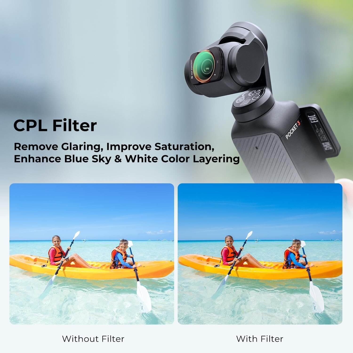 FotoGeneralP_K&F Nano-Xcel Series, DJI Osmo Pocket 3 Filter Magnetic CPL+Black-Mist 14+ND2-32K&F Nano-Xcel Series, DJI Osmo Pocket 3 Filter Magnetic CPL+Black- (11)