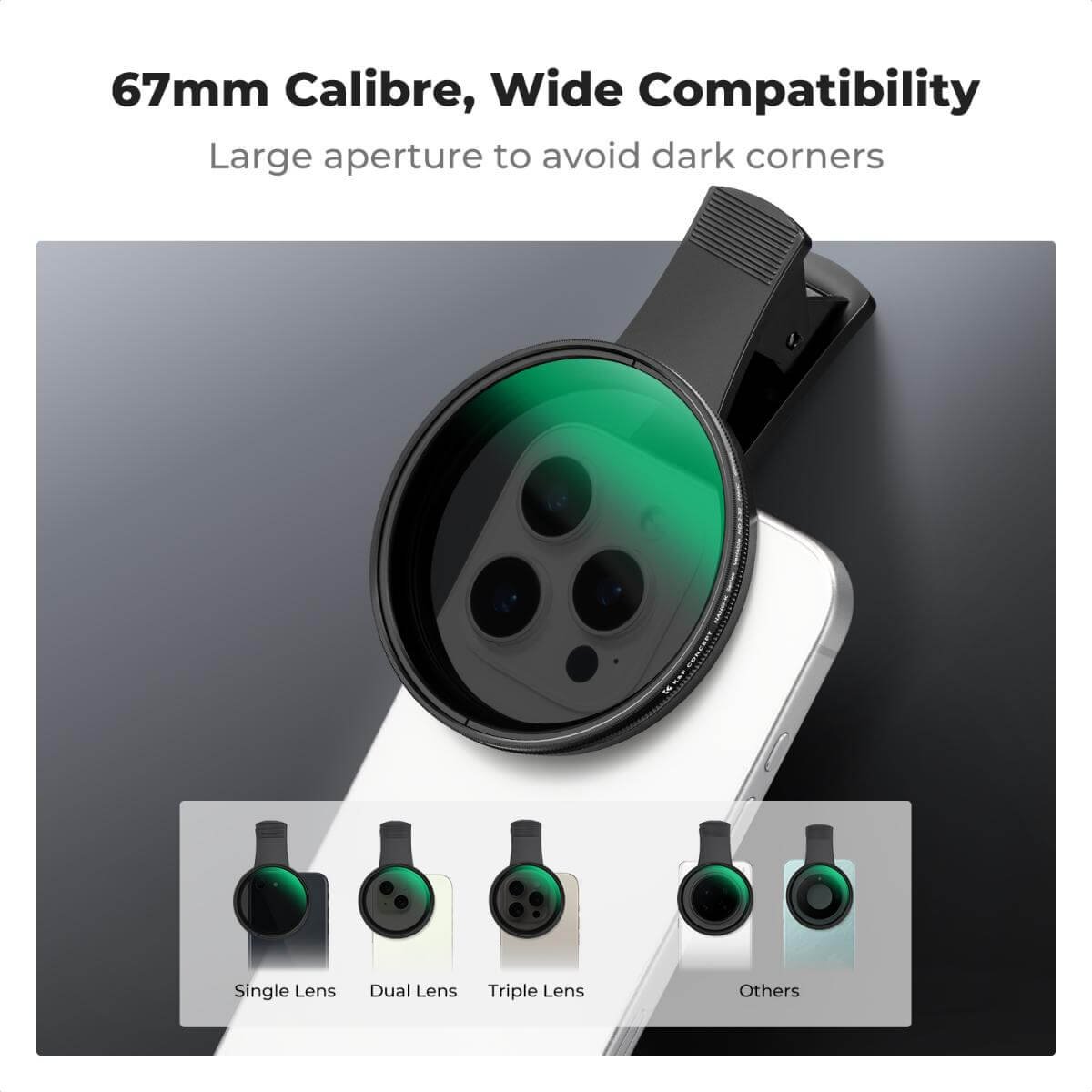 GeneralPro-Egypt-K&F-PHone-Filter-Kit-HMC-Variable-ND2-32 67mm-KF01 (7)
