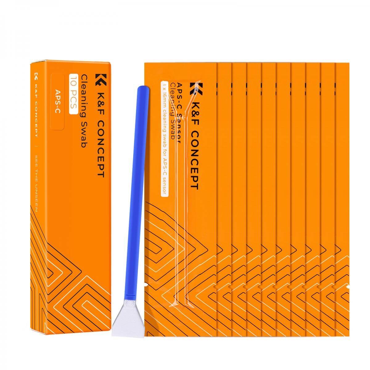 foto-general-egypt-K&F Concept 10 pieces with 16mm APS-C frame cleaning sticks set-SKU 1697(1)