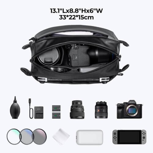 foto-general-egypt-K&F Concept Alpha Camera Sling Bag 10L kf13.157 (7)