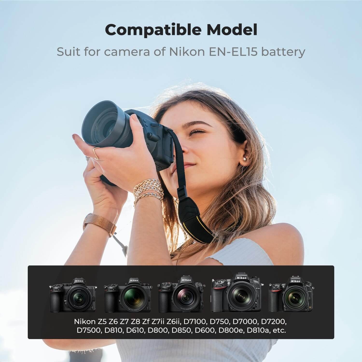 foto-general-egypt-KF Concept EN-EL15 Camera Battery for Nikon Cameras- KF28 (5)