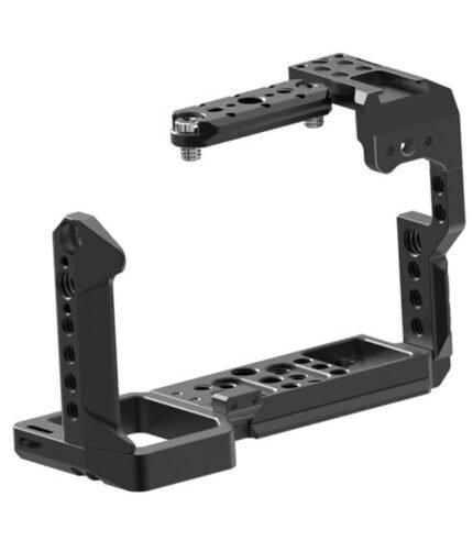 Full Metal Camera Cage for Sony FX3 / FX30 – Aluminum Alloy Stabilizer Rig with 1/4" Mounting Holes / BAFANG BFT-FX3