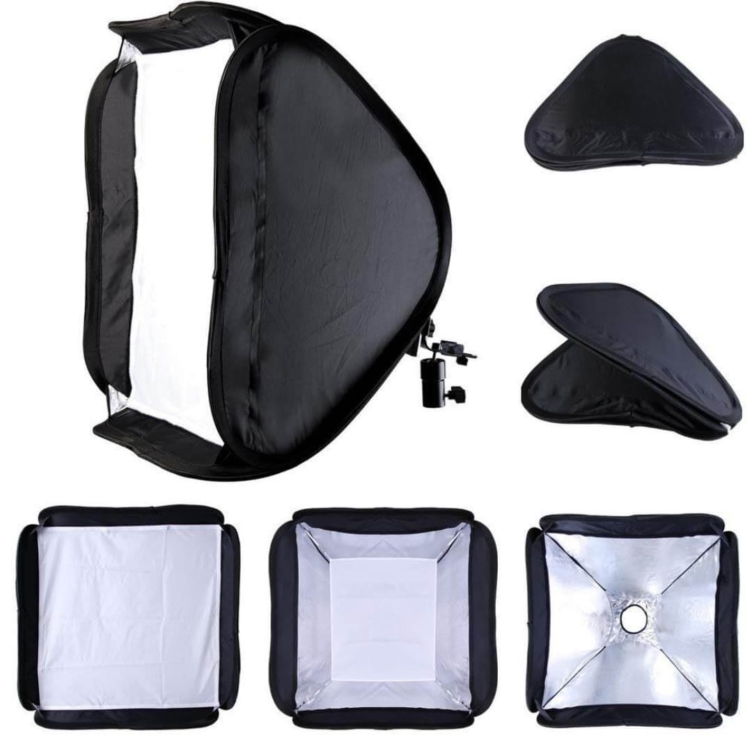 Easy Softbox Flash 60x60cm Black