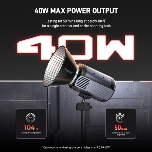 PHOTOOLEX Q40C RGB LED Monolight (7)