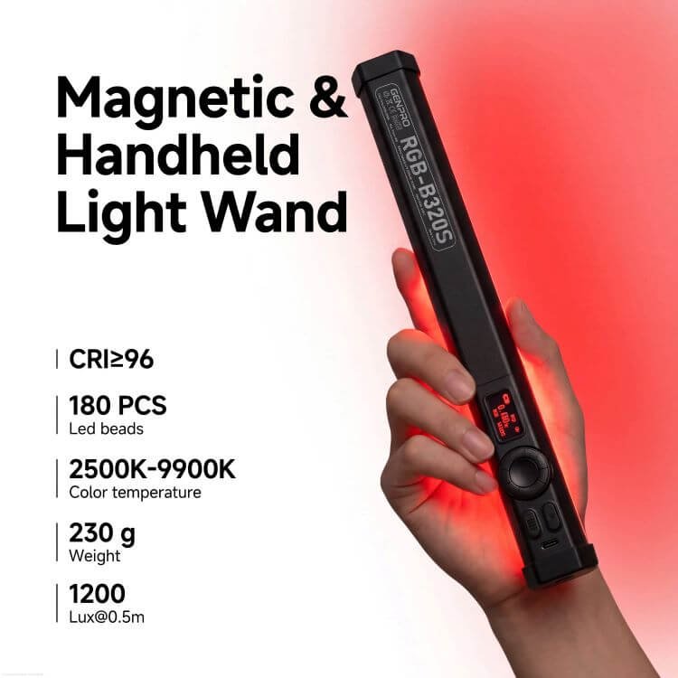 foto-general-egypt-GenPro B320S RGB Magnetic Tube Light 30cm (6)